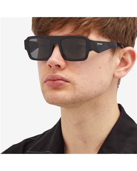 prada pr 05ss|Prada PR A05S Rectangle Sunglasses .